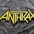 Anthrax - Patch - Anthrax - Logo Backshape