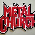 Metal Church - Patch - Metal Church - Logo Backshape