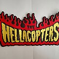 The Hellacopters - Patch - The Hellacopters - Logo Backshape