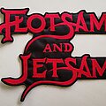 Flotsam And Jetsam - Patch - Flotsam And Jetsam - Logo Backshape