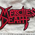 Merciless Death - Patch - Merciless Death - Logo Backshape