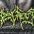 Dying Fetus - Patch - Dying Fetus - Logo Backshape