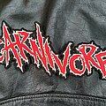 Carnivore - Patch - Carnivore - Logo Backshape