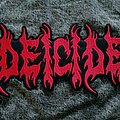 Deicide - Patch - Deicide - Logo Backshape