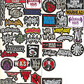 Wallop - Patch - Wallop Small Embroidered Patches - "W"