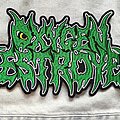 Oxygen Destroyer - Patch - Oxygen Destroyer - Logo Backshape