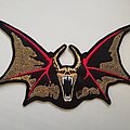 Ozzy Osbourne - Patch - Ozzy Osbourne (Bat) - Logo Backshape