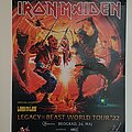 Iron Maiden - Other Collectable - Iron Maiden tour poster