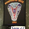 Monsters Of Rock - Patch - Monsters Of Rock 1990