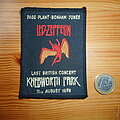 Led Zeppelin Knebworth Park 11-8 - 1978 - Patch - Led Zeppelin Knebworth Park 11-8 - 1978 patch