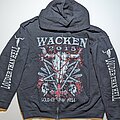 Wacken Open Air - Hooded Top / Sweater - Wacken Open Air Wacken - 2015 Bands red Zipper