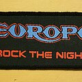 Europe - Patch - Original Europe "Rock The Night" Patch