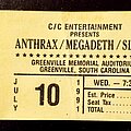 Megadeth - Other Collectable - Megadeth Alice In Chains Clash Of The Titans Tour Ticket Stub.