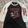 Exciter - TShirt or Longsleeve - Exciter violence and force baseball tee