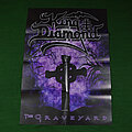 King Diamond - Other Collectable - King Diamond - Graveyard A1 Poster