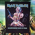 Iron Maiden - Patch - Iron Maiden 'Somewhere Back In Time' Backpatch 2011