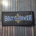 Bolt Thrower - Patch - Bolt Thrower Logo Patch (rare blue version)