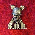 S.O.D. - Pin / Badge - S.O.D. 'Sergeant Death' Pin Badge