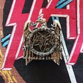 Slayer - Pin / Badge - Slayer Eagle 1990 Pin Badge Poker Rox