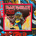 Iron Maiden - Patch - Iron Maiden 'The Number Of the Beast' Red Border Printed Patch