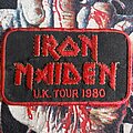 Iron Maiden - Patch - Iron Maiden U.K. Tour 1980 patch