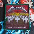 Metallica - Patch - Metallica Master of Puppets Green Border Patch