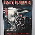 Iron Maiden - Patch - Iron Maiden '2 Minutes 2 Midnight' backpatch