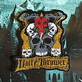 Bolt Thrower - Patch - Bolt Thrower 'Cenotaph' Shaped Golden Glitter Patch