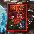 Kiss - Patch - KISS 'Sonic Boom' Red Border Patch
