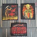 Cancer - Patch - Cancer, Nuclear Assault and Motörhead patches