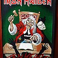 Iron Maiden - Patch - Iron Maiden - Ten Years! Backpatch 1990