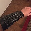 Overkill - Other Collectable - Overkill Eyelet Mixed & Black Stud Leather Gauntlets