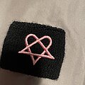 HIM - Other Collectable - HIM pink heartagram wristband