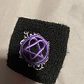 HIM - Other Collectable - HIM purple heartagram wristband