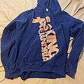 Asking Alexandria - Hooded Top / Sweater - Asking Alexandria Get On Your Knees Navy Pullover Hoodie