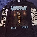 Warrant - TShirt or Longsleeve - Warrant - First Strike