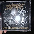 Suffocation - Tape / Vinyl / CD / Recording etc - Signed suffocation cd