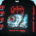 Obituary - TShirt or Longsleeve - LS Obituary - Cause Of Death