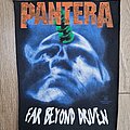 Pantera - Patch - Pantera Far Beyond Driven back patch official 1994