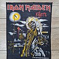 Iron Maiden - Patch - Iron Maiden Killers Back Patch Official 1981