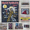 Iron Maiden - Patch - Various patches Iron Maiden Metallica Kiss Megadeth slipknot thin lizzy system...