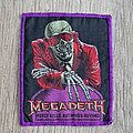 Megadeth - Patch - Megadeth Peace Sells Patch Purple Border