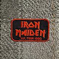 Iron Maiden - Patch - Iron maiden uk tour 1980 patch