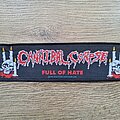 Cannibal Corpse - Patch - Cannibal Corpse Full of Hate Strip Patch