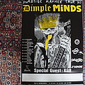 Dimple Minds - Other Collectable - Dimple Minds Tour Poster