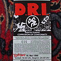 D.R.I. - Other Collectable - D.R.I. Press Ticket