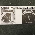 Metallica - Other Collectable - Metallica RTL album merch form