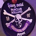 . - Patch - . Heavy Metal Maniacs fan club support patch