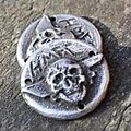 . - Pin / Badge - . Iron Forces HMFC badge