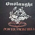 Onslaught - TShirt or Longsleeve - ONSLAUGHT. Power from Hell.short sleeve.                                        ...